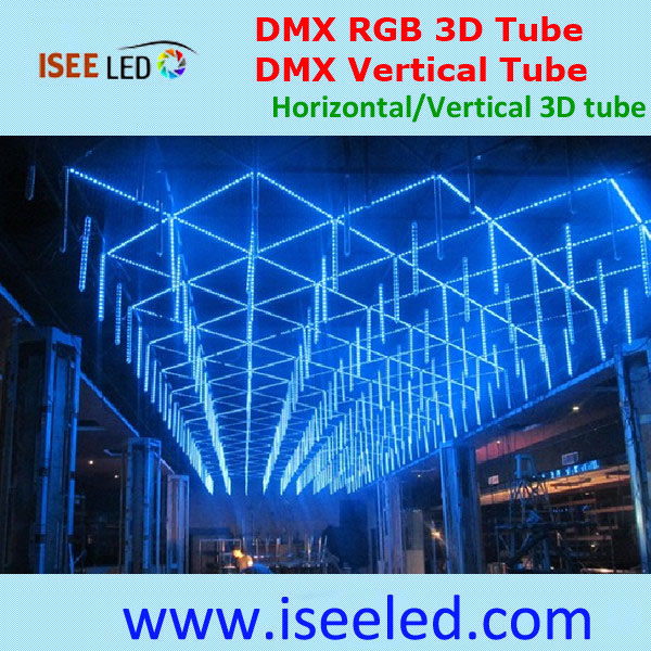 360degree Viewing Dmx Rgb Led Vertical Tube