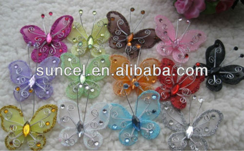 Nylone Mesh Butterfly Decorations
