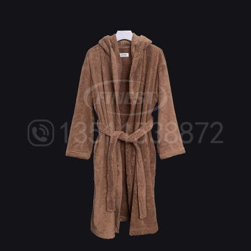 100% Cotton Shawl Collar Custom Design Bathrobe