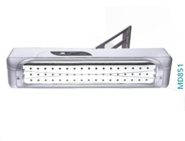 White/blue Oem Led Rechargeable Maintained Emergency Lighting With Two Indicators