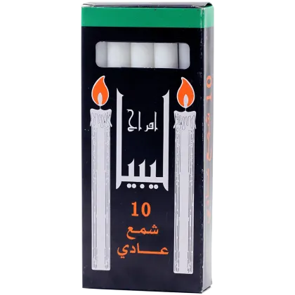 White Candle Solid Candle Paraffin Wax