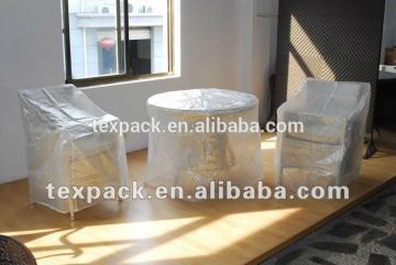 indoor chair clear plastic pvc fabric furniture cover
