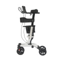 Stand Up Folding Rollator Walker With Backrest Seat