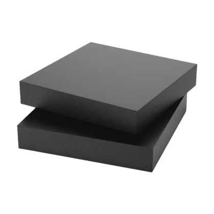 Resilient Black Rubber Shock Pads