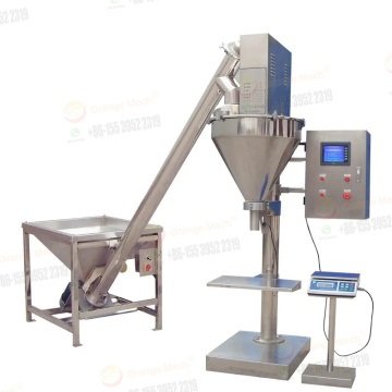 Mesin Pengisian Serbuk Protein Auger - Automatik 1kg, 2kg, peralatan pembungkusan serbuk 5kg
