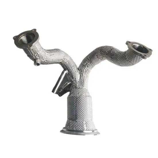 Professional Racing Car Exhaust Downpipe for Audi Q8 - Excellent Quality Modified Accessory