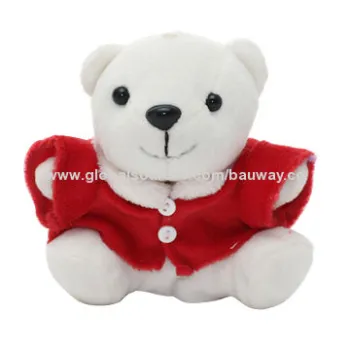 Soft Toy Bear Power Bank, Blue LED Indicate Discharging