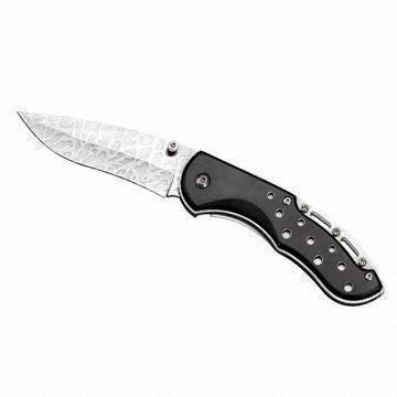 S.S knife with aluminum handle, 2 Cr13 blade, folder knife, survival knife