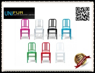 Replica Emeco commercial furniture side navy dining chair for hotel/restaurant