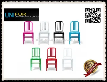 Replica Emeco commercial furniture side navy dining chair for hotel/restaurant