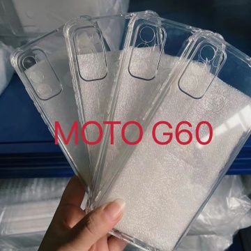 G60 Back Cover สำหรับ Motorola G10 G30 G41 E20 G51 - เคส TPU โปร่งใส