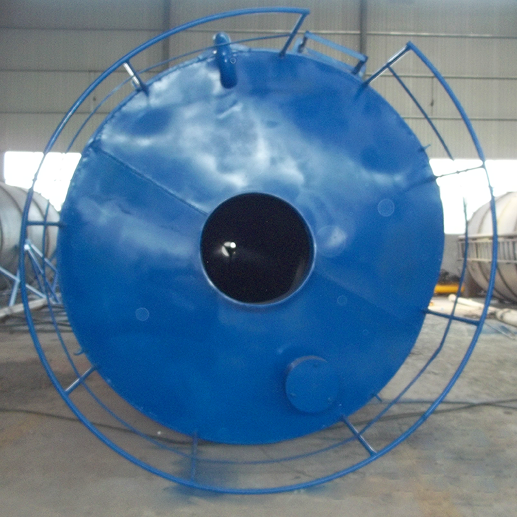 Conveyor screw for small 150 ton cement silo