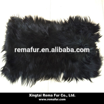 Factory direct selling goat fur kidassia fur plate for garments and bags