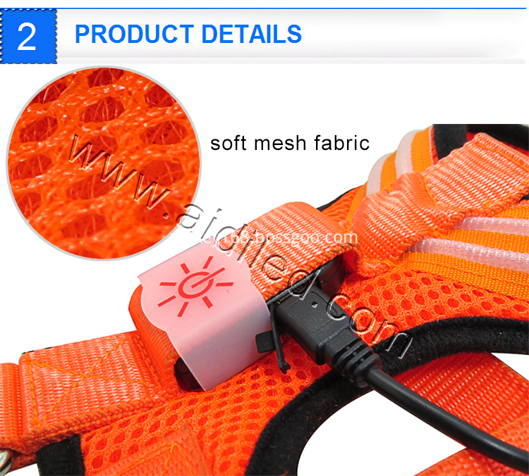 Led Light-Up Flashing Harness