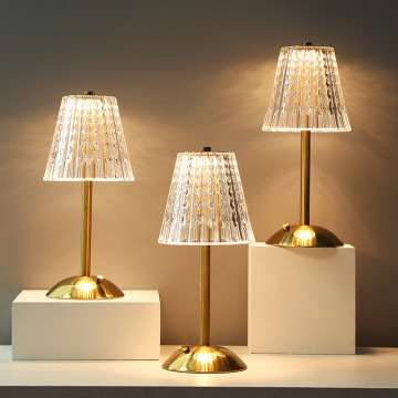 Επαναφορτιζόμενη λάμπα τραπεζιού Crystal Touch - Creative Home Atmosphere Light