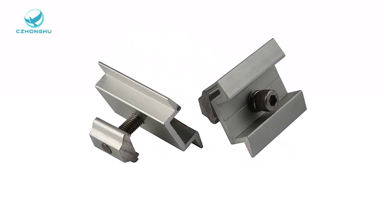 China Wholesaler Czhonghu W Type Ground Screw Solar Panel Mounting Bracket