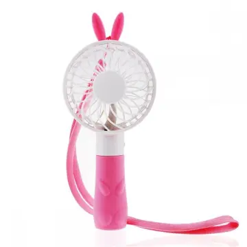 Mini Portable Handheld  Personal Cute Rabbit Fan