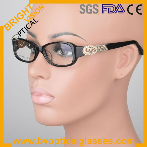 Bright Vision 2028 full rim high quality acetate optical prescription glasses