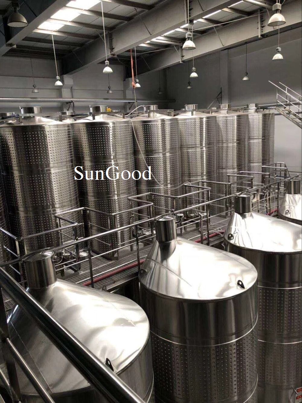 Winery/Cider/Wine/White/Grape/Stainless Steel Pico Fermenter/Vessel with cooling jacket/Transport tank/Blending Tank