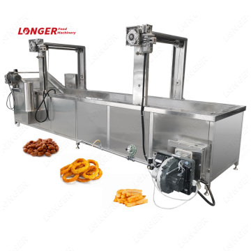 Commercial Automatic Gas Electric Onion Peanut Potato Chips Frying Machine