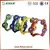 Mini baby toys Colorful Plastic Headless Tambourine with Jingles