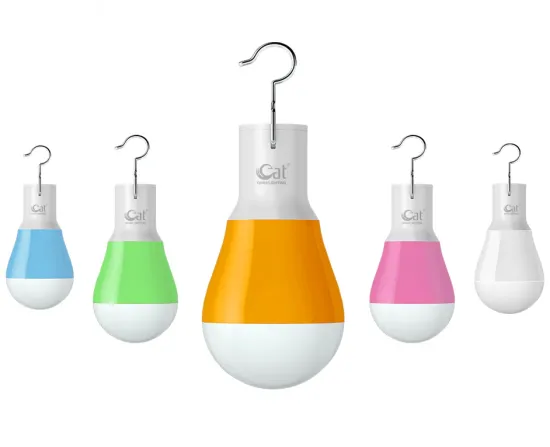 Waterproof LED emergency light bulb for garage