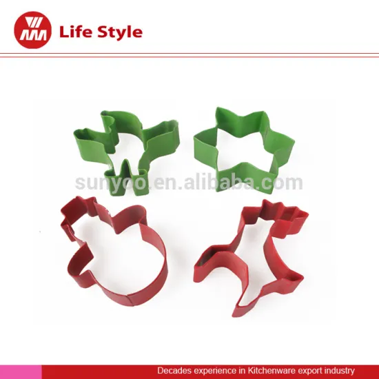 food grade stainless steel/silicone varies shapes bakeware cake/cookies mould