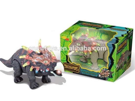 jurassic park robot dinosaurs toy roaring walking with light DD0401124