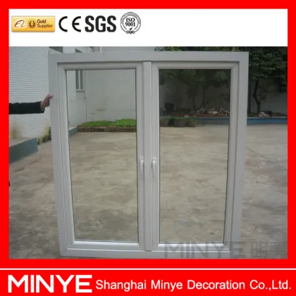 Chinese UPVC windows with hinge/UPVC profile UPVC window