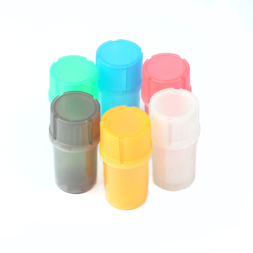 Factory spot 40mm acrylic plastic smoke grinder manual smoke grinder multicolor tobacco grinder wholesale