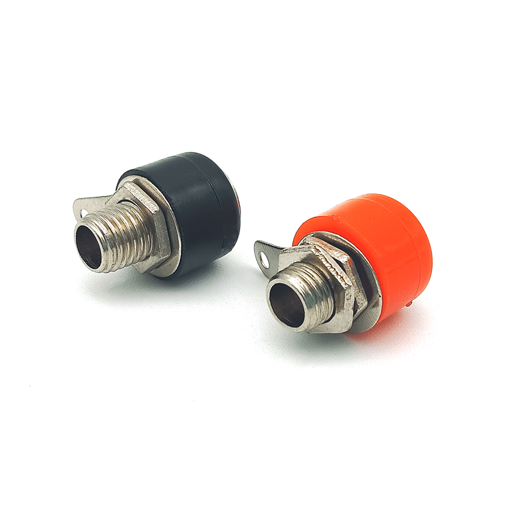 4mm Female Panel Mount Banana Plug Terminal Adapter