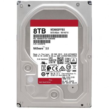 Titre: "HDD SATA 8TB avec 7200 tr / min, cache de 256 Mo et 3,5 \" Disque dur interne - WD8003FFBX
