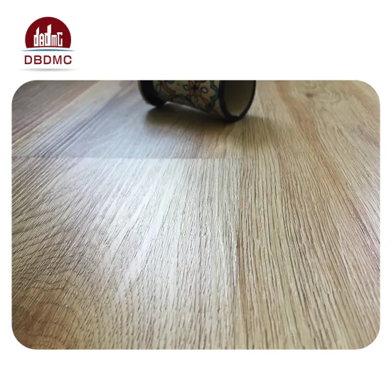 Waterproof 2mm / 3mm Glue Down Wood Design Pvc Flooring