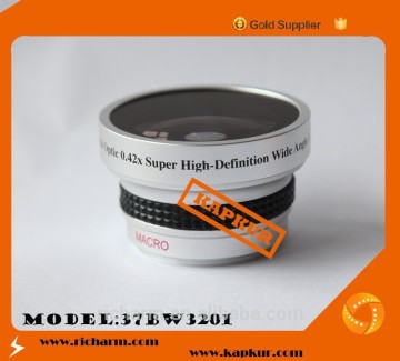 37 mm 0,42x Fisheye -lens met macro