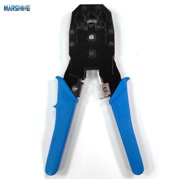 أداة تجعيد كابل شبكة إيثرنت RJ9/RJ11/RJ12/RJ45 مكشكش كابل شبكة محلية 3 في 1