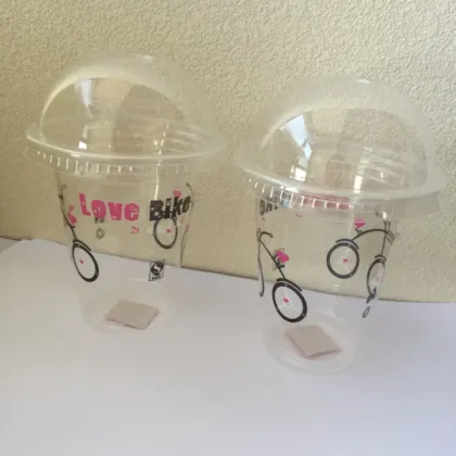 Cold Beverage Drinking PP Cup 12oz