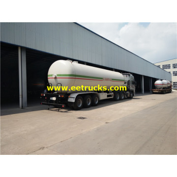 14000 Gallons 23ton LPG Gas Trailer Tankers