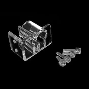 Aquarium Acrylic Fish Tank Filter Outflow Inflow Pipe Water Hose Mount Holder Clear Aquarium Accessories C42
