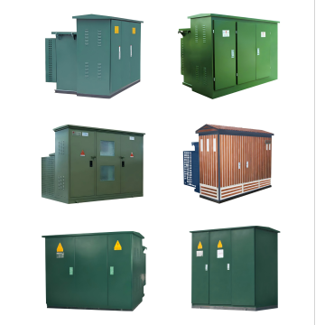 Sous-station en boîte pré-assemblée (sous-station américaine)