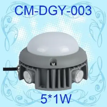 waterproof 5W IP66 point light