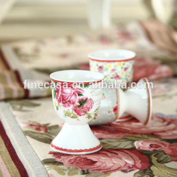 Elegant in Gift Box New Bone China Egg Cup set