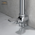 Foot Pedal Brass Toilet Flush Valve