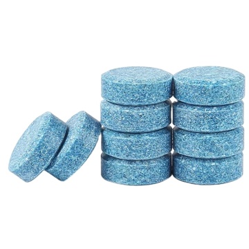 Effervescent Tablets for Cleaning Machine Tanks and Pools