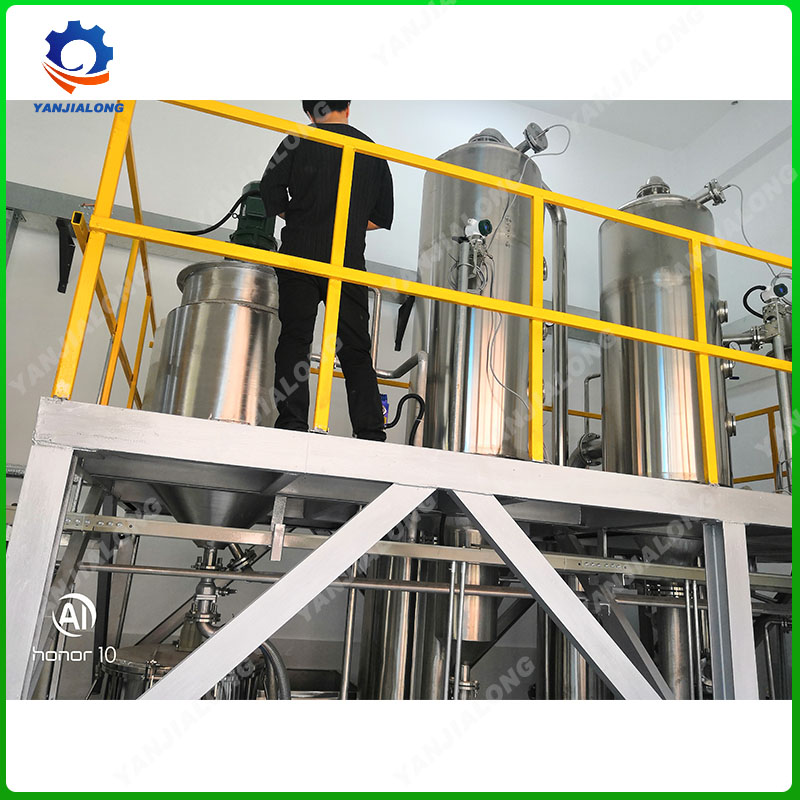 Hindi kinakalawang na asero solong epekto wastewater evaporator