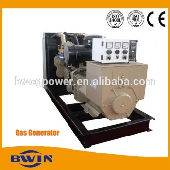 Natural gas powered generatoer with Cummins engine