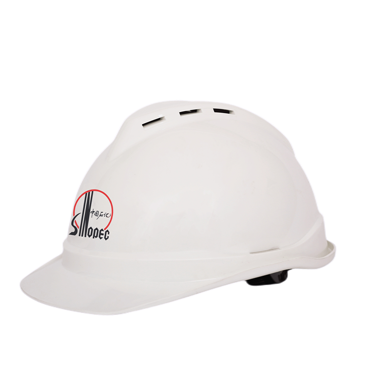 white hard hat