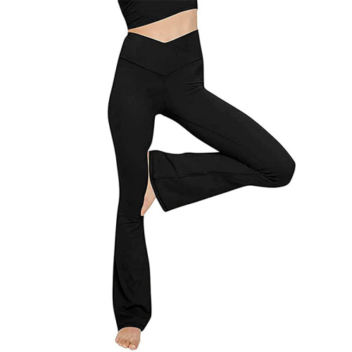 Leggings ativos de fitness de fitness de fitness casuais femininos