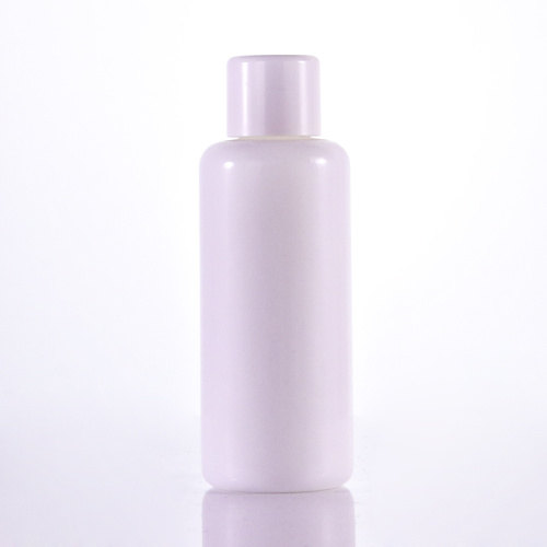 Round Bottom Shaped White Lotion Bottle Round shoulder shaped lotion bottle with plastic cap Manufactory