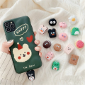 Cable Bite Cartoon Cute Cable Protector Wire Winder Data Line Cord For Iphone USB Charging Protective Cover Winder Organizer