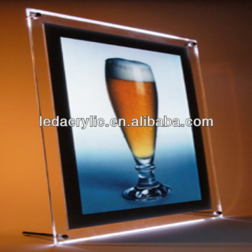 Crystal Home Decoration LED Llight Box Acrylic Display Board